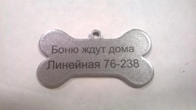 Лот: 7993221. Фото: 1. брелок /жетон на ошейник. Ошейники, одежда, конное снаряжение