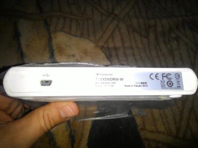Лот: 6587458. Фото: 1. Внешний привод Transcend ts8xDVDrw-w... Приводы CD, DVD, BR, FDD