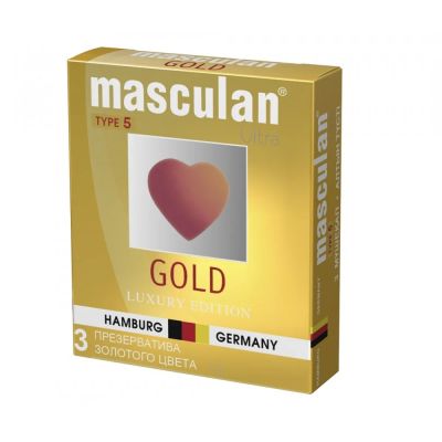 Лот: 11903735. Фото: 1. Презервативы Masculan Ultra Gold... Презервативы