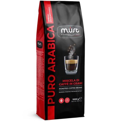 Лот: 24455353. Фото: 1. Кофе в зернах Must Puro Arabica... Чай, кофе, какао