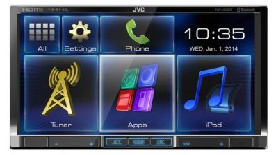 Лот: 8138788. Фото: 1. Автомагнитола JVC KW-V50BTEE новое... Автомагнитолы