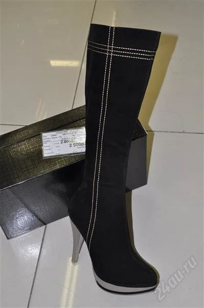 Лот: 1564764. Фото: 1. Женские демисезонные сапоги 08890. Сапоги