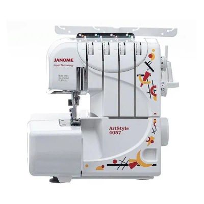 Лот: 24468753. Фото: 1. Оверлок Janome ArtStyle 4057. Швейная, вязальная