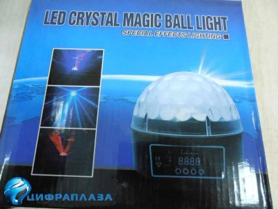 Лот: 19641407. Фото: 1. Диско-шар Magic Ball Light (USB... Портативные, беспроводные колонки