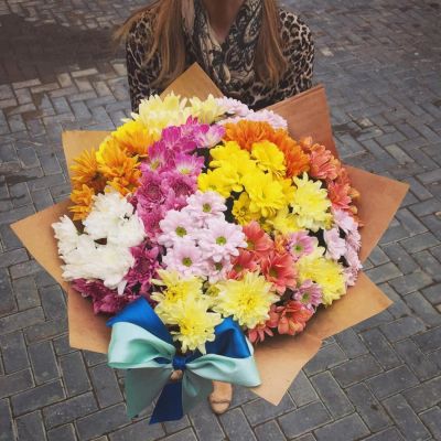 Лот: 7265599. Фото: 1. Сборный букет. Цветы на Щорса... Свежие цветы
