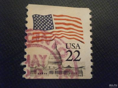 Лот: 9419459. Фото: 1. Почтовая марка США. Марки