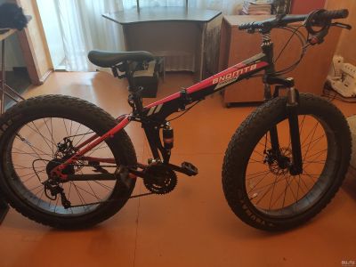 Лот: 14297091. Фото: 1. Складной велосипед фэтбайк BNQMTb. Велосипеды