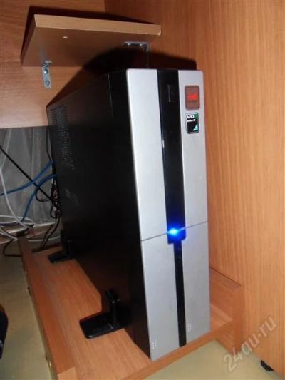 Лот: 2340634. Фото: 1. Системный блок Slim (Тонкий) очень... Компьютеры в сборе
