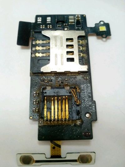 Лот: 11302885. Фото: 1. A359 . LG P705 Шлейф на Sim-коннектор... Шлейфы, разъёмы