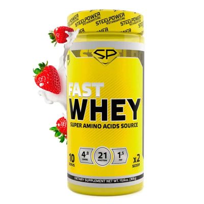 Лот: 15613174. Фото: 1. FAST whey protein - 300 гр (steelmuscles... Спортивное питание, витамины