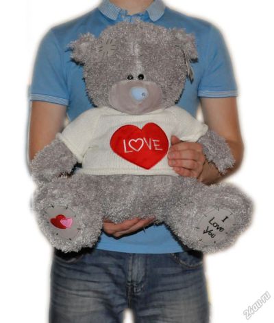 Лот: 5588282. Фото: 1. Мишка Тедди Teddy средний. Мягкие