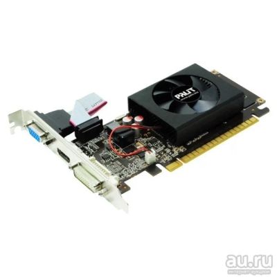 Лот: 8820496. Фото: 1. Palit GeForce GT 610 810Mhz PCI-E... Видеокарты