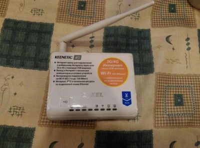 Лот: 8615408. Фото: 1. wifi роутер ZyXEL Keenetic 4G. Маршрутизаторы (роутеры)