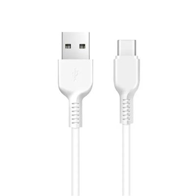 Лот: 18211954. Фото: 1. Кабель USB Hoco X20 Type-C белый... Дата-кабели, переходники