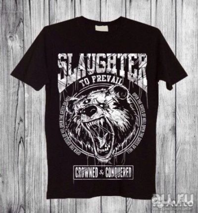 Лот: 9589589. Фото: 1. Футболка Slaughter To Prevail. Футболки, поло