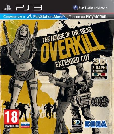 Лот: 3655850. Фото: 1. House of the Dead: Overkill (PS3... Игры для консолей