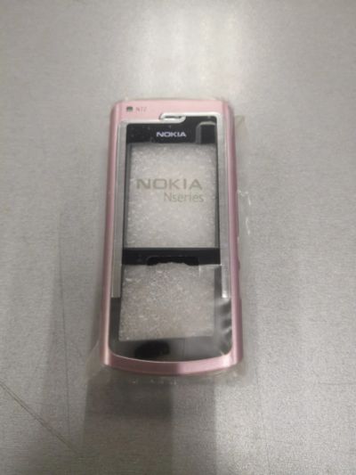 Лот: 21246636. Фото: 1. Корпус розовый Nokia N72. Корпуса, клавиатуры, кнопки