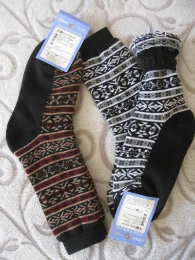 Лот: 8793458. Фото: 1. Махровые теплые женские носки... Носки