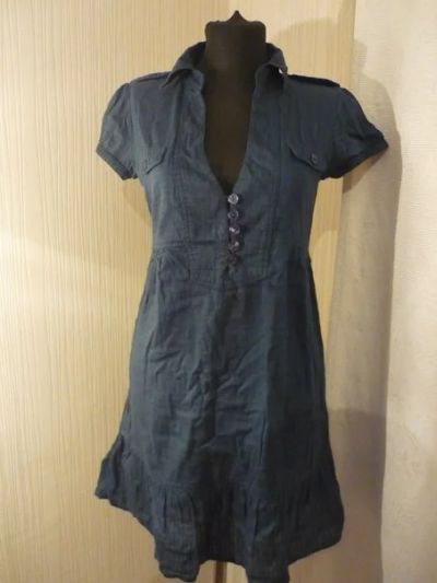 Лот: 3410770. Фото: 1. Винтажное платье 44. Платья