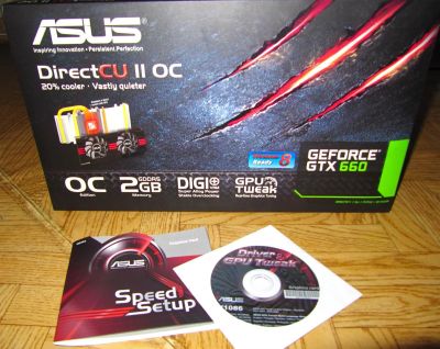 Лот: 3339240. Фото: 1. ASUS GTX 660 2048Mb. Видеокарты