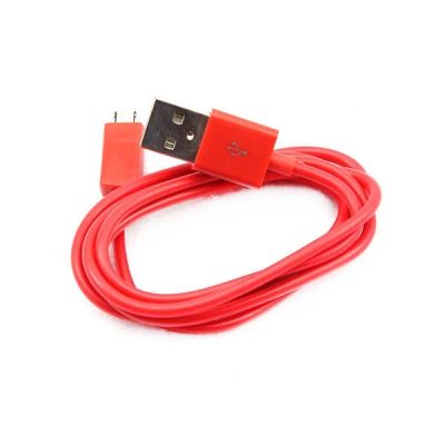 Лот: 8875720. Фото: 1. Дата-кабель USB - micro USB, красный. Дата-кабели, переходники