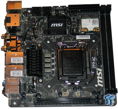 Лот: 8208816. Фото: 1. Материнская плата MSI Z97I AC... Материнские платы