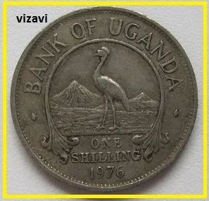 Лот: 16766798. Фото: 1. Уганда 1 шиллинг 1976 (9). Африка