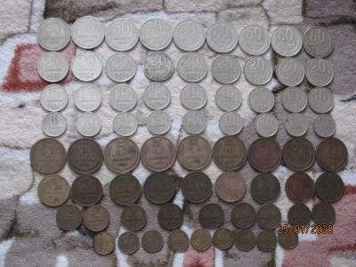 Лот: 15244643. Фото: 1. Набор монет СССР с 1961-1991 года... Наборы монет