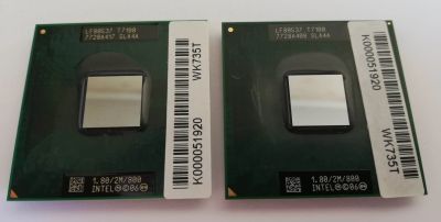 Лот: 15509328. Фото: 1. Процессор Intel® Core™2 Duo T7100. Процессоры