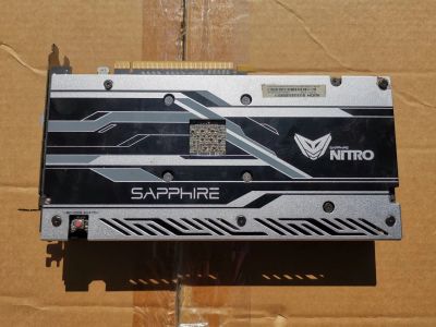 Лот: 16400551. Фото: 1. Sapphire Radeon RX 470 4Gb Nitro... Видеокарты