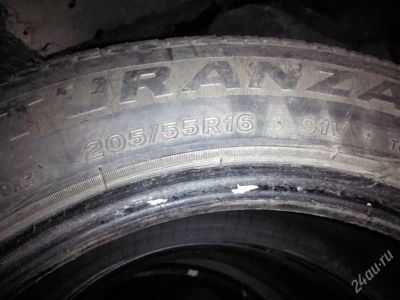 Лот: 2775705. Фото: 1. Шины Bridgestone Turanza R16 205... Шины