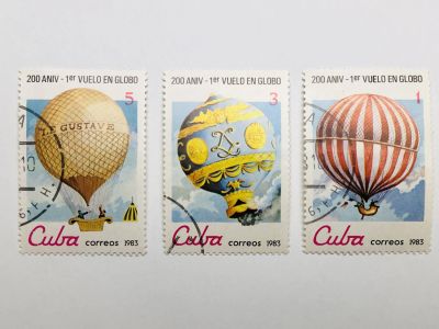 Лот: 23316346. Фото: 1. Транспорт. Воздушные шары. Неполная... Марки