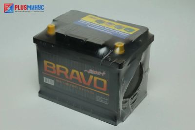 Лот: 9219894. Фото: 1. Аккумулятор Bravo 60 а\ч обратная... Аккумуляторы