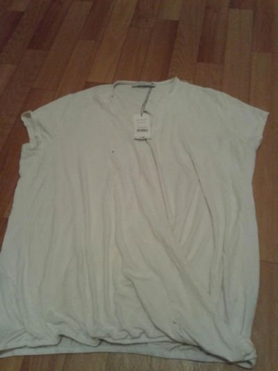Лот: 11234510. Фото: 1. Новая блузка кремовая вискоза... Блузы, рубашки