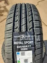 Лот: 25119987. Фото: 1. Летняя резина 225/65 R-17 "Royal... Шины