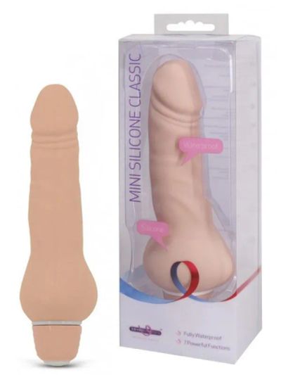 Лот: 22065184. Фото: 1. Мини вибро реалистик Mini Silicone... Игрушки