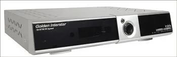 Лот: 16700926. Фото: 1. Спутниковый ресивер Golden Interstar... Цифровое, спутниковое ТВ