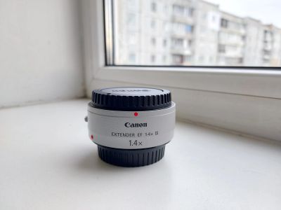 Лот: 21040030. Фото: 1. Телеконвертер Canon Extender EF... Объективы