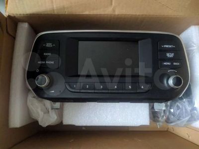 Лот: 17465268. Фото: 1. Магнитола Hyundai Santa Fe ACB10S1RE. Музыкальные центры, магнитолы