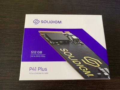 Лот: 19629154. Фото: 1. 512GB SSD Solidigm (intel) P41... SSD-накопители