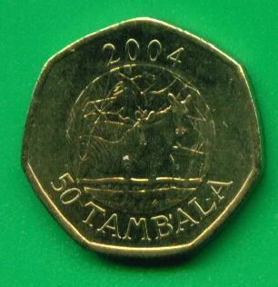 Лот: 8862801. Фото: 1. Малави 50 тамбала 2004 (с344). Африка