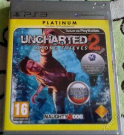 Лот: 2207044. Фото: 1. Uncharted 2 на русском. Игры для консолей