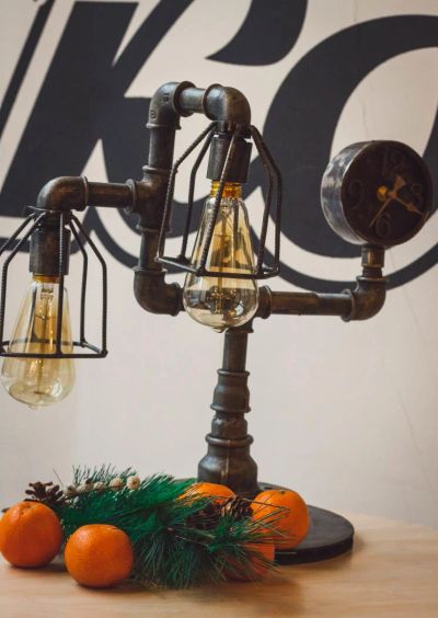 Лот: 8653177. Фото: 1. Светильник в стиле Steampunk/Стимпанк. Другое освещение