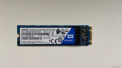 Лот: 15192357. Фото: 1. 500 ГБ SSD M.2 накопитель WD Blue... SSD-накопители