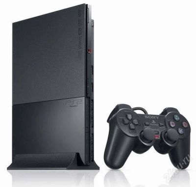 Лот: 2628332. Фото: 1. PS2 чипованая + 10 дисков. Игровые приставки, консоли