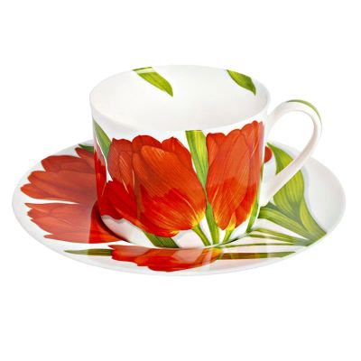 Лот: 24939277. Фото: 1. Чайная пара Taitu Freedom. Flower... Кружки, стаканы, бокалы