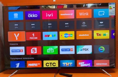 Лот: 22054215. Фото: 1. Новый SMART TV Телевизор 50... Телевизоры