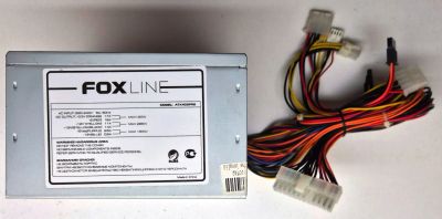 Лот: 25557754. Фото: 1. Блок питания 400W Foxline ATX400PRS... Корпуса, блоки питания