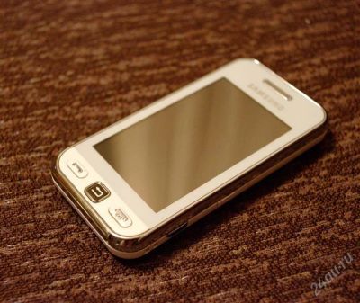 Лот: 960860. Фото: 1. Samsung S5230 Star белый. Кнопочные мобильные телефоны
