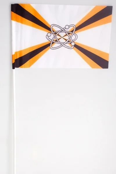 Лот: 4570584. Фото: 1. Флажок 15x23 см на палочке «Флаг... Флаги, гербы